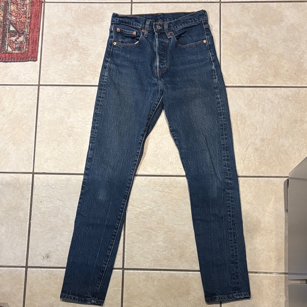 Levi's Women's Skinny Jeans - Dark Blue